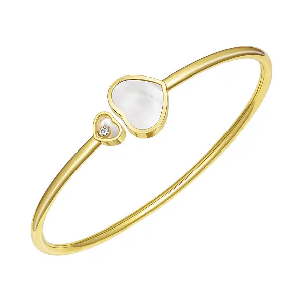 Золотой браслет Chopard Happy Hearts 857482-0303