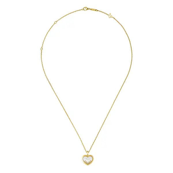 Золотой кулон Chopard Happy Diamonds 79A038-0001