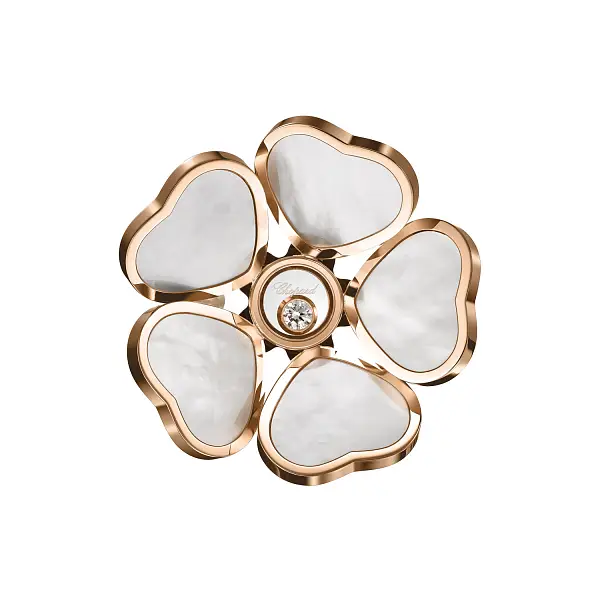 Золотое кольцо Chopard Happy Hearts Flower 82A085-5310