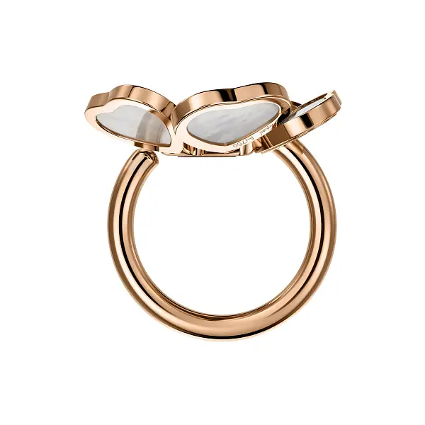 Золотое кольцо Chopard Happy Hearts Flower 82A085-5310