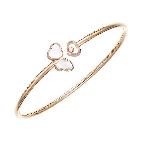 Золотой браслет Chopard Happy Hearts 85A083-5301
