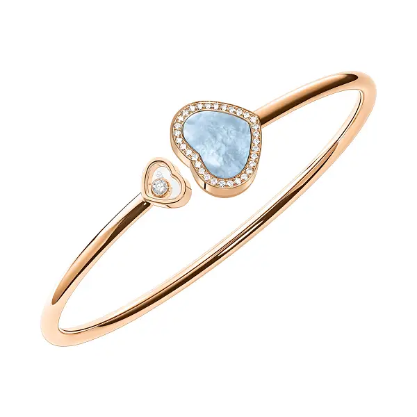 Золотой браслет Chopard Happy Hearts 85A074-5343