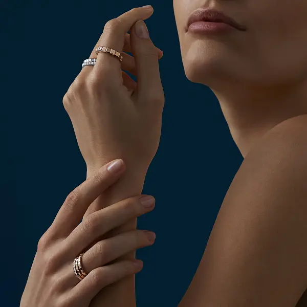 Золотое кольцо Chopard Ice Cube 827702-5259