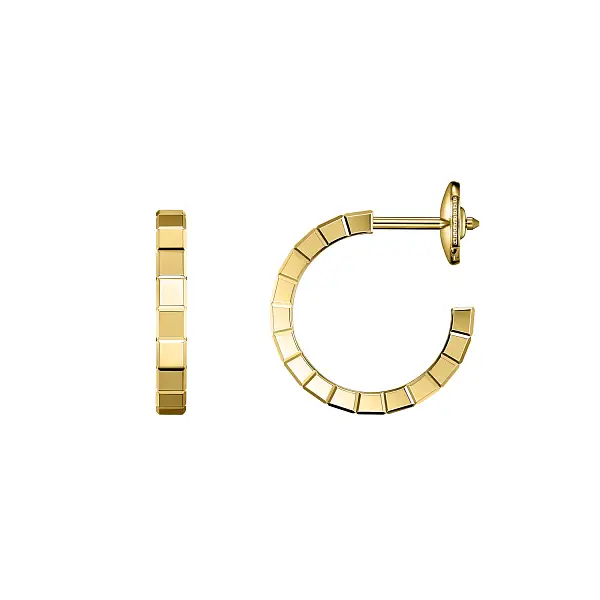 Золотые серьги Chopard Ice Cube 837702-0006