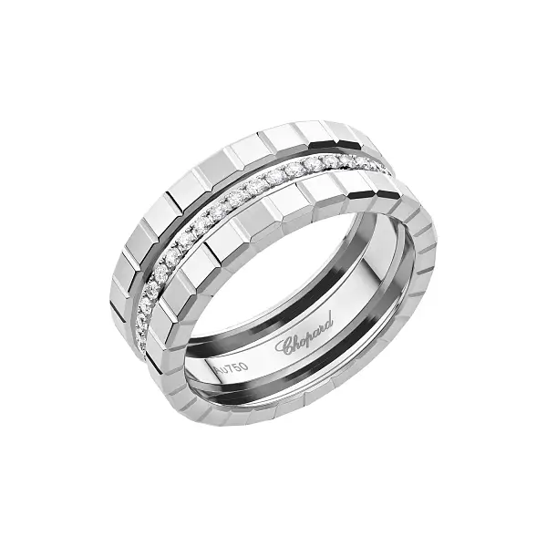 Золотое кольцо Chopard Ice Cube 827005-1040