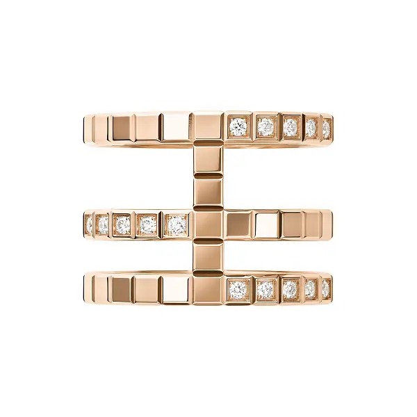 Золотое кольцо Chopard Ice Cube 827007-5010
