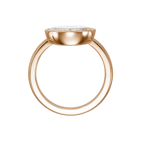 Золотое кольцо Chopard Happy Diamonds 82A018-5200