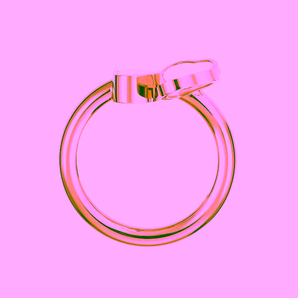 Золотое кольцо Chopard Happy Hearts 82A083-5300