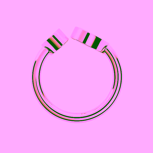 Золотое кольцо Chopard Happy Hearts 829482-5300