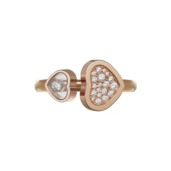 Золотое кольцо Chopard Happy Hearts 829482-5910