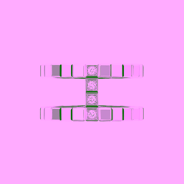 Золотое кольцо Chopard Ice Cube 827006-1000