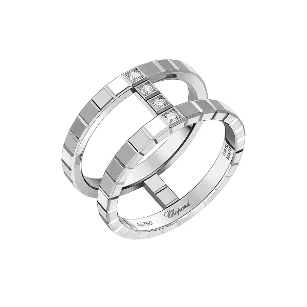 Золотое кольцо Chopard Ice Cube 827006-1000