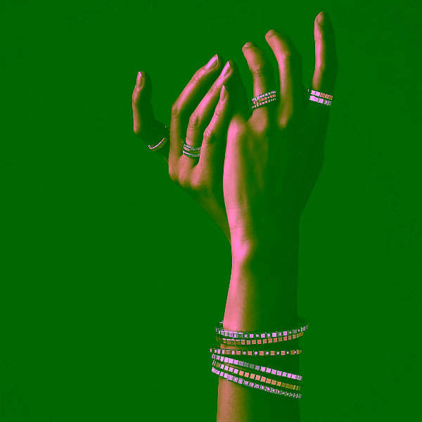 Золотое кольцо Chopard Ice Cube с бриллиантом 829834-1060