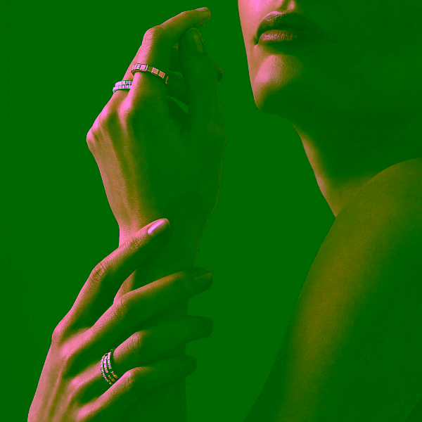 Золотое кольцо Chopard Ice Cube 829834-5060