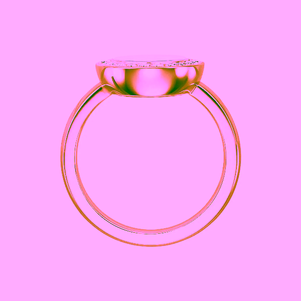 Золотое кольцо Chopard Happy Diamonds 82A018-5216