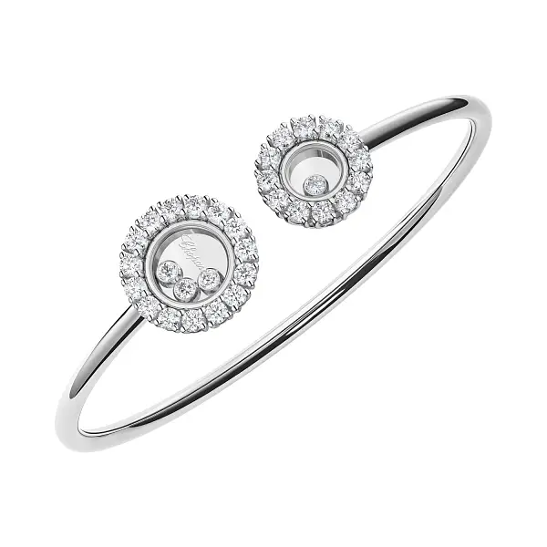 Браслет Chopard Happy Diamonds Icons Joaillerie из золота 85A608-1001