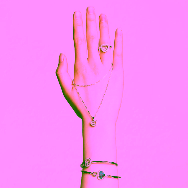 Золотой браслет Chopard Happy Diamonds 85A614-1200