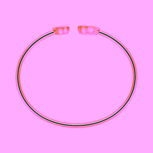 Золотой браслет Chopard Happy Diamonds 85A614-5000