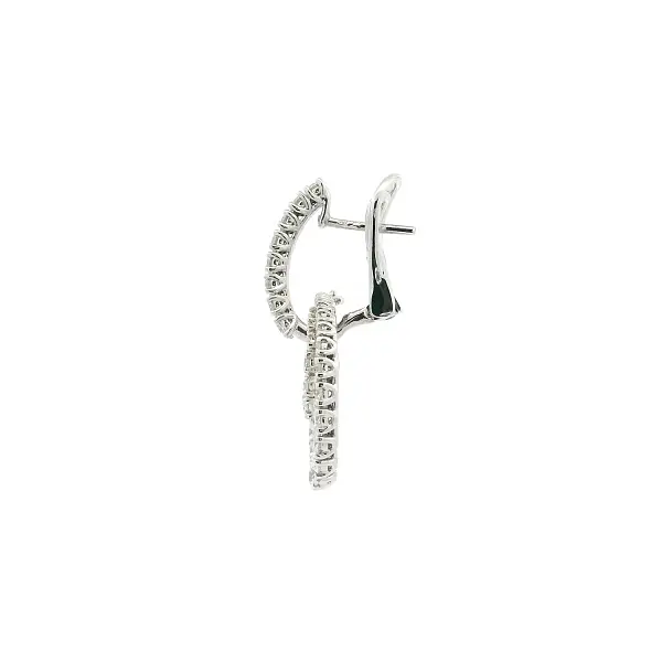 Серьги с бриллиантами éclat double circle