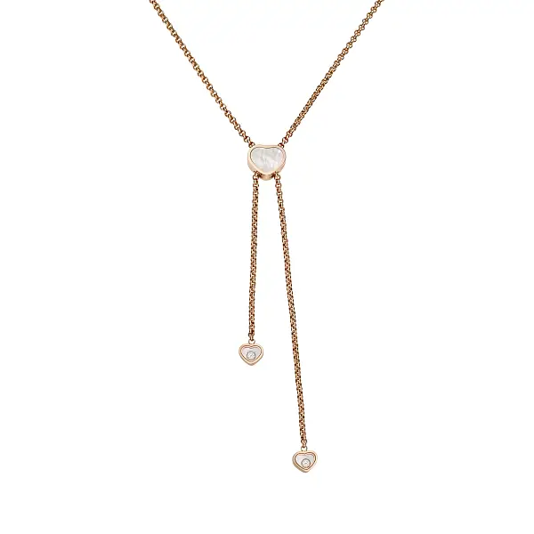 Золотое ожерелье Chopard Happy Hearts 81A148-5301
