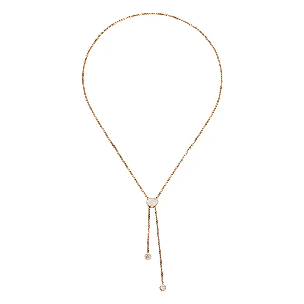 Золотое ожерелье Chopard Happy Hearts 81A148-5301