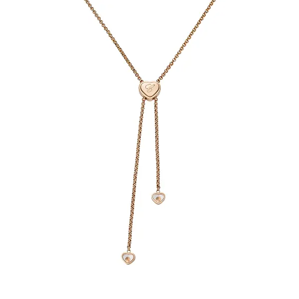 Золотое ожерелье Chopard Happy Hearts 81A148-5301
