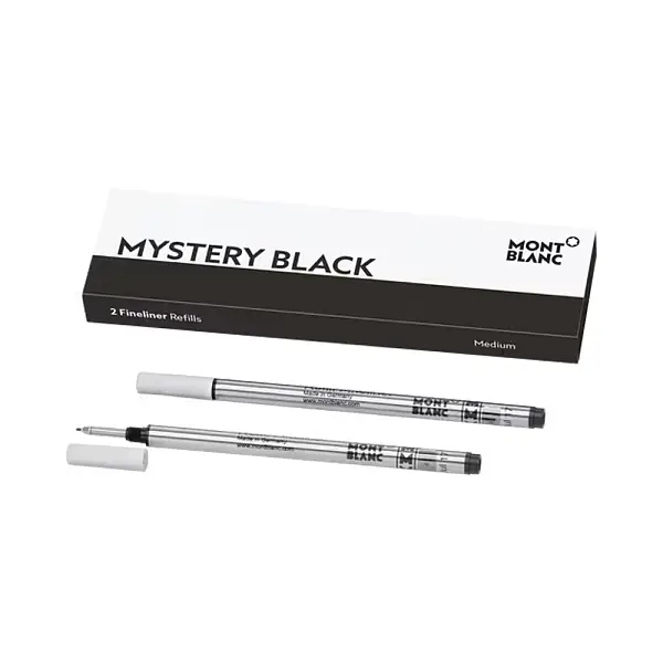 Montblanc 2x стержня M для лайнера, цвет Mystery Black MB128246
