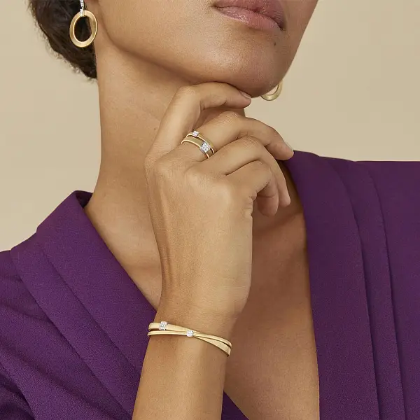 Золотое кольцо Marco Bicego Masai AG324_B2_YW_M5