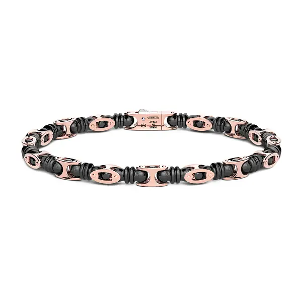 Золотой браслет Zancan Ceramikgold KB050R-N