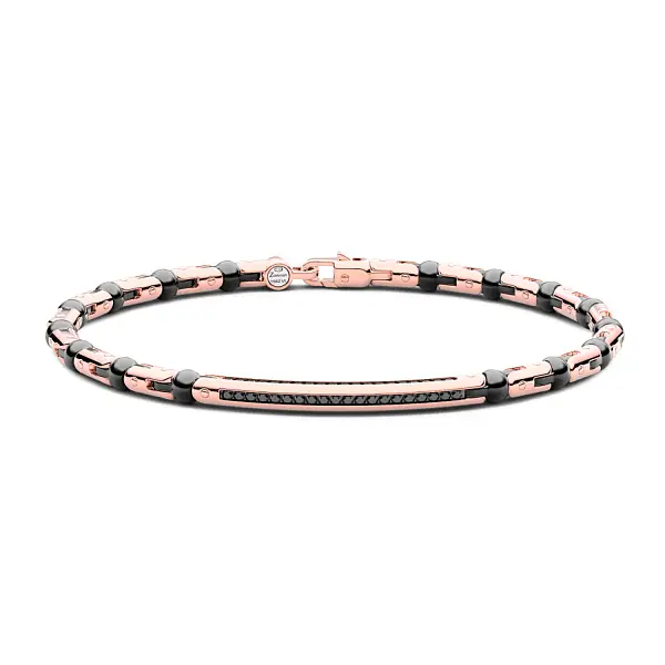 Золотой браслет Zancan Ceramikgold KB048R-N