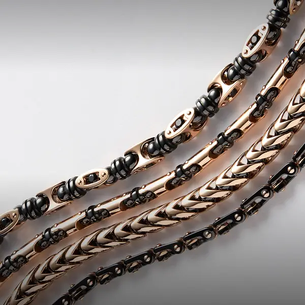 Золотой браслет Zancan Ceramikgold KB050R-N