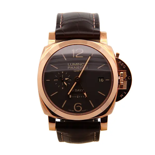 Luminor 1950 8 Days GMT Rose Gold PAM 576