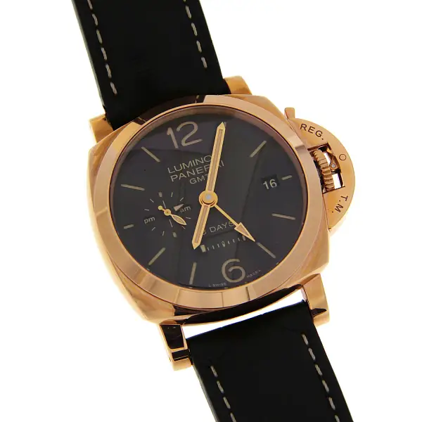 Luminor 1950 8 Days GMT Rose Gold PAM 576