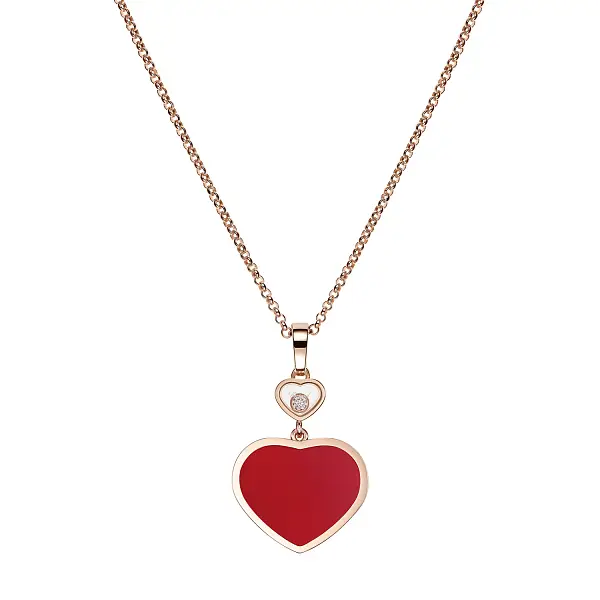 Золотое ожерелье Chopard Happy Hearts 797482-5820
