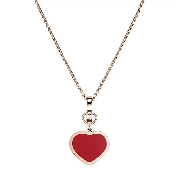 Золотое ожерелье Chopard Happy Hearts 797482-5820