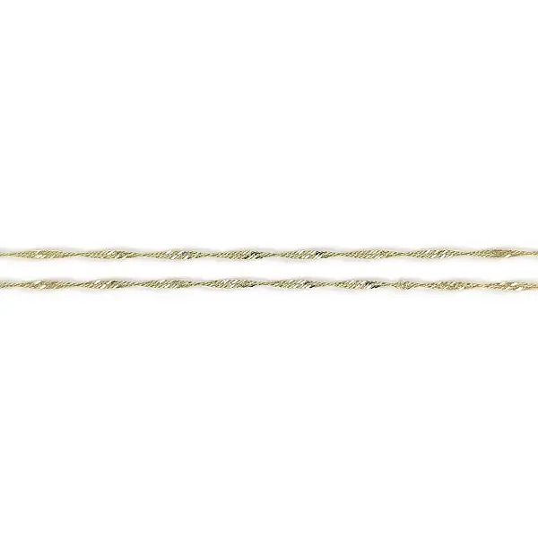 Золотая цепочка «Сингапур»