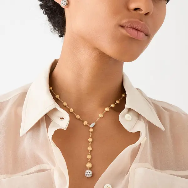 Золотое колье Marco Bicego Africa Alta CB2900-B B2 YW Q6