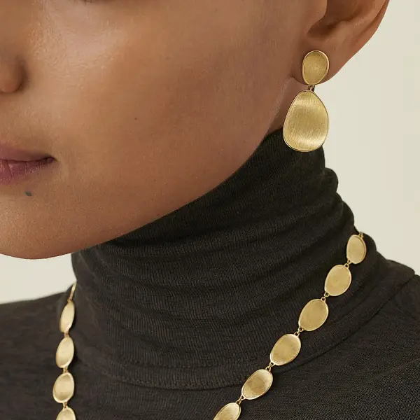 Золотые серьги Marco Bicego Lunaria OB1348 Y