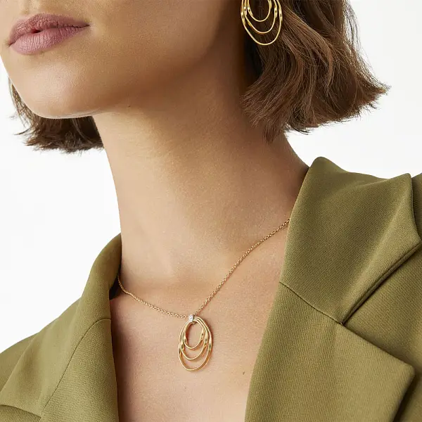 Золотая подвеска Marco Bicego Marrakech Onde CG785 B YW