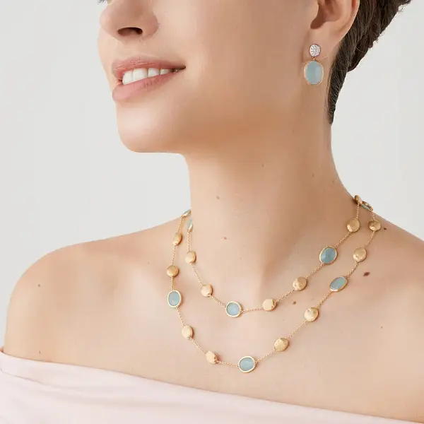 Золотые серьги Marco Bicego Siviglia OB1799-B AQ01 YW