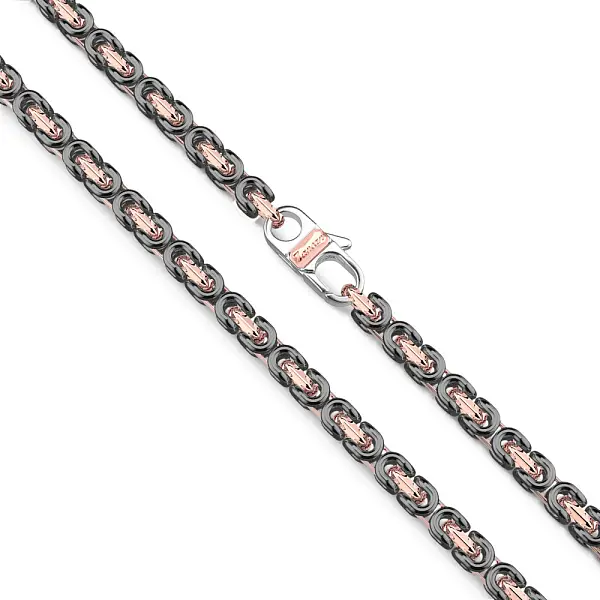 Золотое ожерелье Zancan Ceramikgold KC074R-N-60