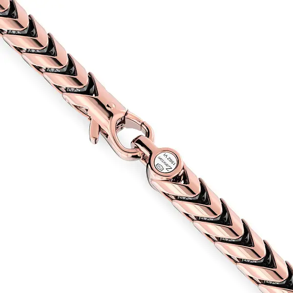 Золотое ожерелье Zancan Ceramikgold KC065R-N-60