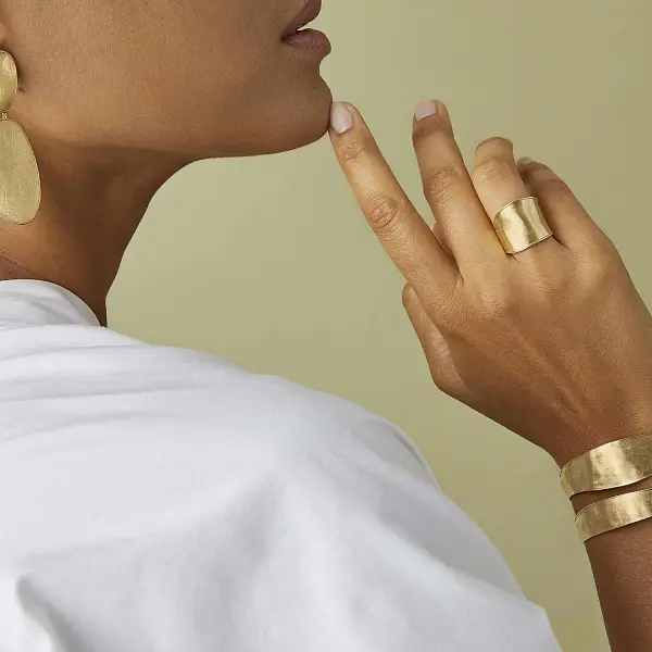 Золотое кольцо Marco Bicego Lunaria AB551 Y 02