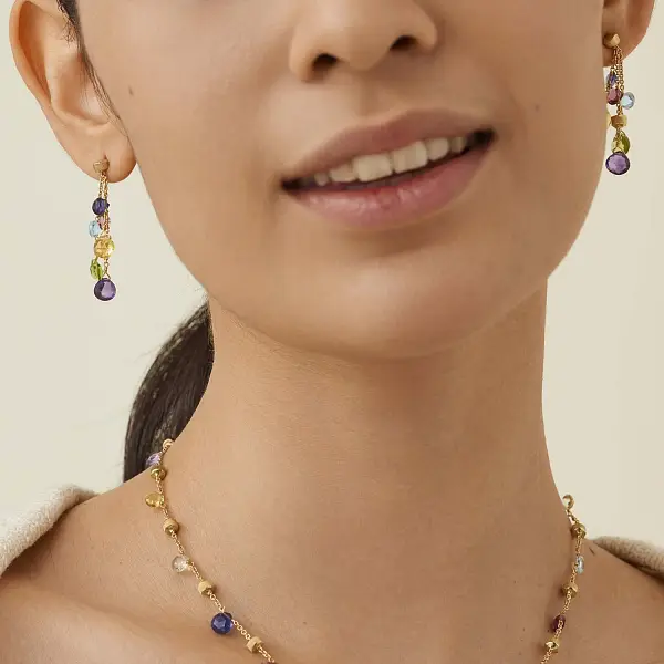 Золотые серьги Marco Bicego Paradise OB915 MIX01 Y 02