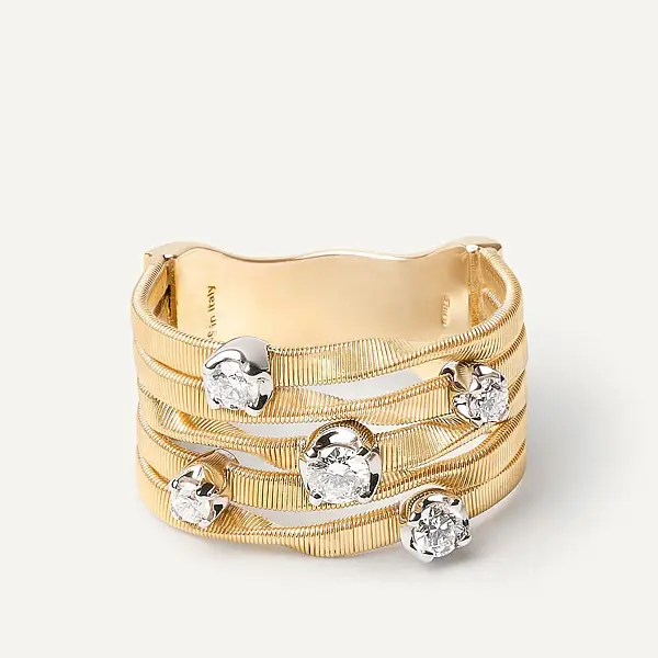 Золотое кольцо Marco Bicego Marrakech AG157_B7 YW M5