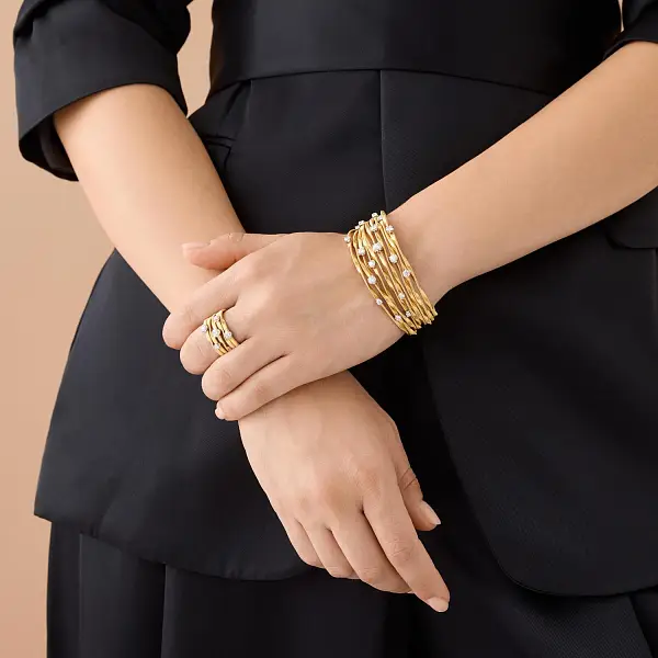 Золотое кольцо Marco Bicego Marrakech AG157_B7 YW M5