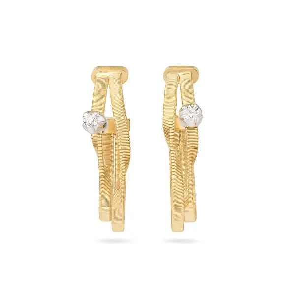 Золотые серьги Marco Bicego Marrakech OG335_B8 YW M5