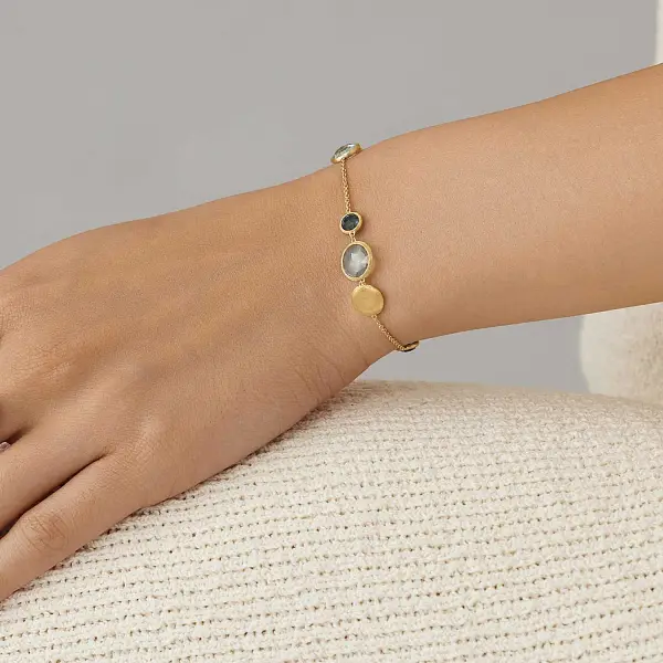 Золотой браслет Marco Bicego Jaipur Color BB1485 MIX725 Y 02