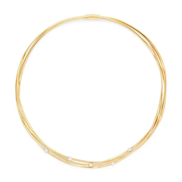 Золотое ожерелье Marco Bicego Marrakech CG848_B8 YW M5