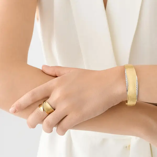 Золотое кольцо Marco Bicego Lunaria Twist AB661 Y 02